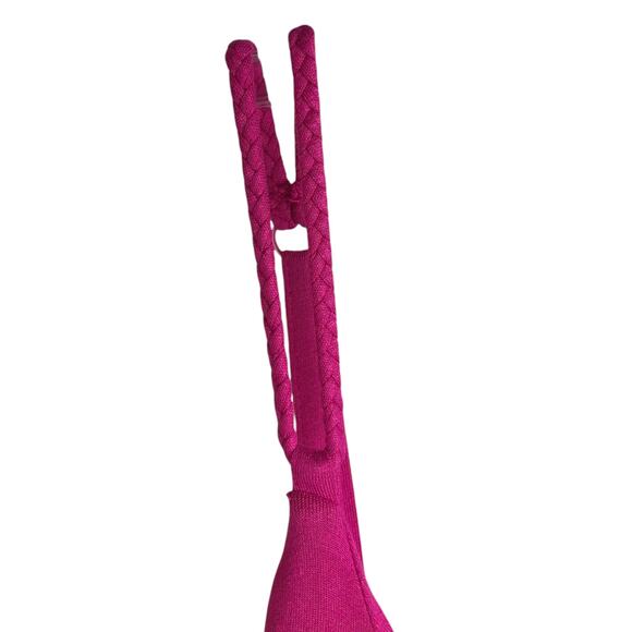 Cynthia Rowley Maxi Dress Womens XS Pink High Low Vacation Beach Boho Sleeveless - Picture 6 of 7